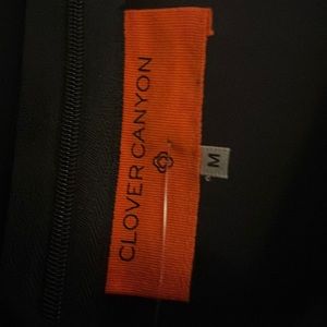 Black formal dress. Clover Canyon. New with tags